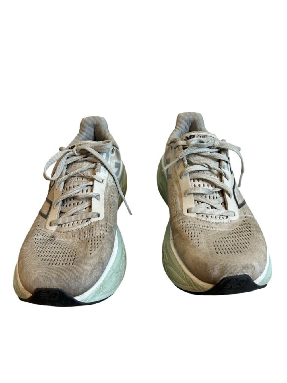 New Balance Fresh Foam 1080 Womens Size 9 Mint Running Shoes Used Sneakers Lace - Picture 3 of 16
